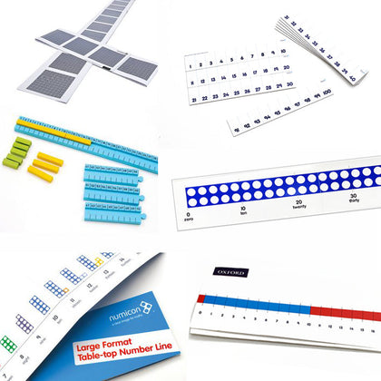 Number lines and number tracks