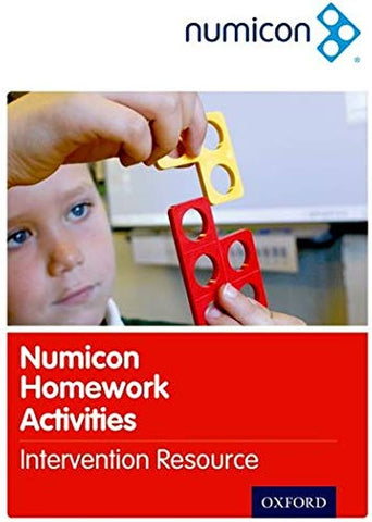 Numicon Homework Activities Intervention Resource