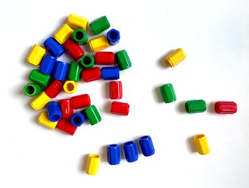 Numicon 40 Coloured Pegs