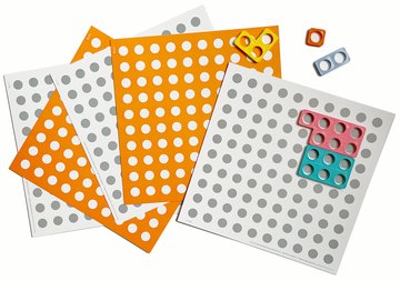 Numicon Essentials Double-sided Baseboard Laminate (Pack of 5)