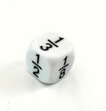 Fraction dice