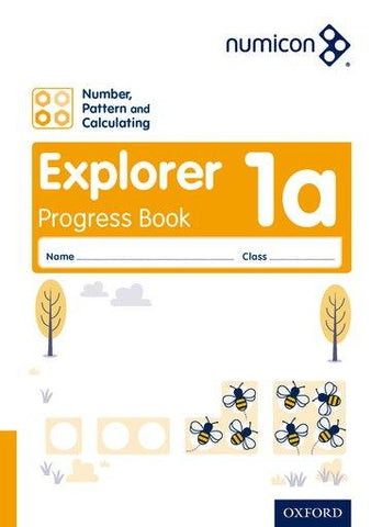 Numicon Number, Pattern and Calculating 1 Explorer Progress Book A (Pack of 30)