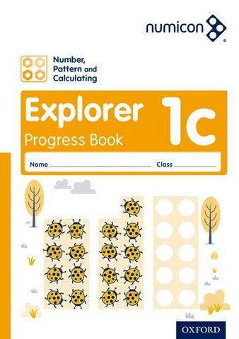 Numicon Number, Pattern and Calculating 1 Explorer Progress Book C (Pack of 30)