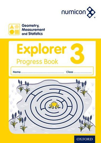 Numicon Geometry, Measurement and Statistics 3 Explorer Progress Book (Pack of 30)