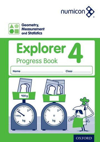 Numicon Geometry, Measurement and Statistics 4 Explorer Progress Book