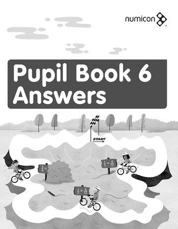 Numicon Pupil Book 6: Answers