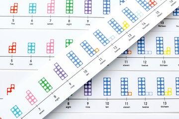 Numicon Table-top Number Lines (Pack of 5)