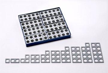 Numicon Box of 80 Grey Numicon Shapes