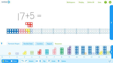 Numicon online and Interactive Whiteboard Software